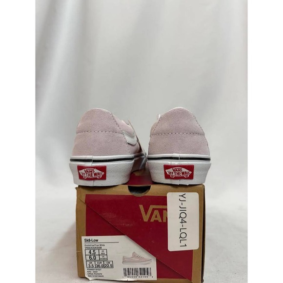 Vans Sk8-Low Orchid Ice True White Suede Canvas Sneakers VN0A4UUKA0M Womens 6 - Picture 8 of 13